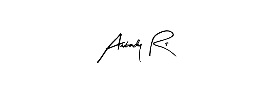 Also we have Ambady Rs name is the best signature style. Create professional handwritten signature collection using Arty Signature autograph style. Ambady Rs signature style 8 images and pictures png