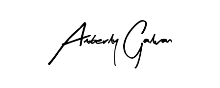 The Arty Signature typeface gives name Amberly Galvan a refined look. Suitable for certificates, diplomas, and official verification. Amberly Galvan signature style 8 images and pictures png