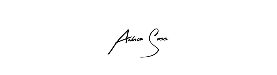 Make a short Ambica Sree signature style. Manage your documents anywhere anytime using Arty Signature. Create and add eSignatures, submit forms, share and send files easily. Ambica Sree signature style 8 images and pictures png
