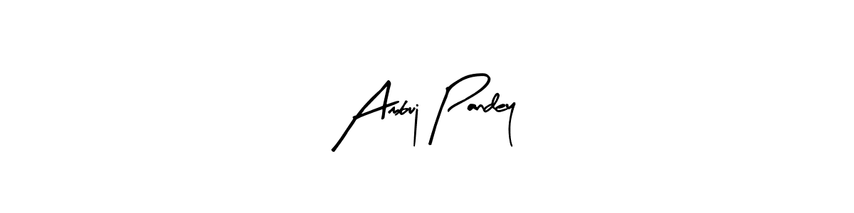 You should practise on your own different ways (Arty Signature) to write your name (Ambuj Pandey) in signature. don't let someone else do it for you. Ambuj Pandey signature style 8 images and pictures png