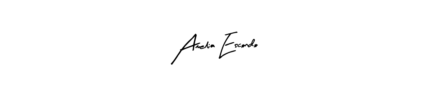 Similarly Arty Signature is the best handwritten signature design. Signature creator online .You can use it as an online autograph creator for name Amelia Escondo. Amelia Escondo signature style 8 images and pictures png