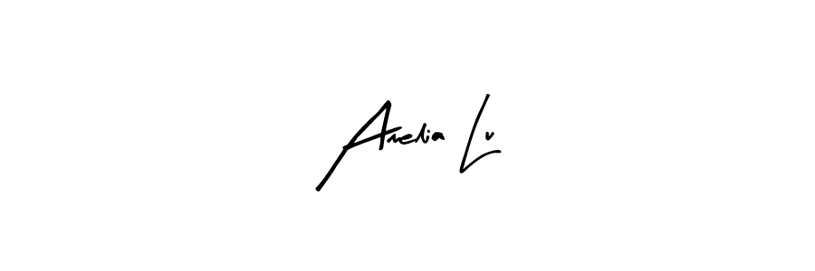 Use a signature maker to create a handwritten signature online. With this signature software, you can design (Arty Signature) your own signature for name Amelia Lu. Amelia Lu signature style 8 images and pictures png