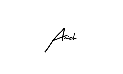 Make a beautiful signature design for name Amieh. Use this online signature maker to create a handwritten signature for free. Amieh signature style 8 images and pictures png