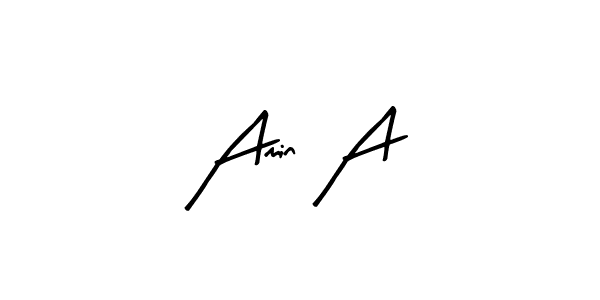 Create a beautiful signature design for name Amin A. With this signature (Arty Signature) fonts, you can make a handwritten signature for free. Amin A signature style 8 images and pictures png