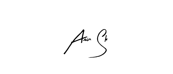 Make a beautiful signature design for name Amin Sk. Use this online signature maker to create a handwritten signature for free. Amin Sk signature style 8 images and pictures png