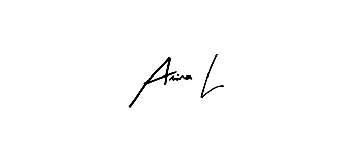 Here are the top 10 professional signature styles for the name Amina L. These are the best autograph styles you can use for your name. Amina L signature style 8 images and pictures png