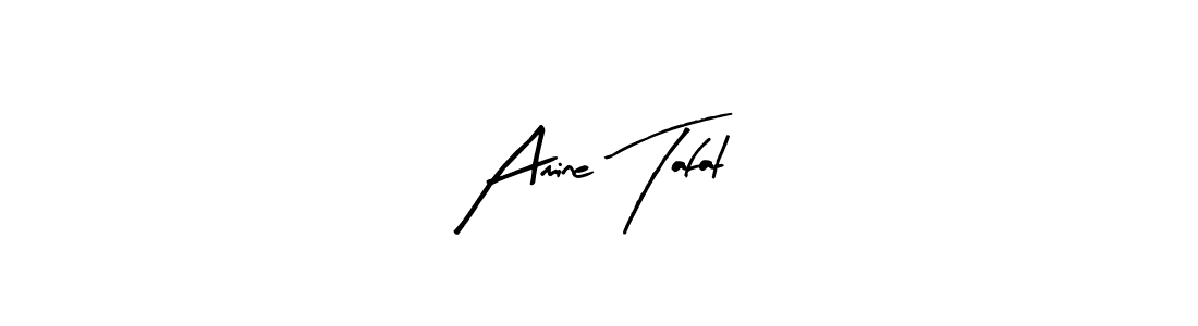 Also we have Amine Tafat name is the best signature style. Create professional handwritten signature collection using Arty Signature autograph style. Amine Tafat signature style 8 images and pictures png