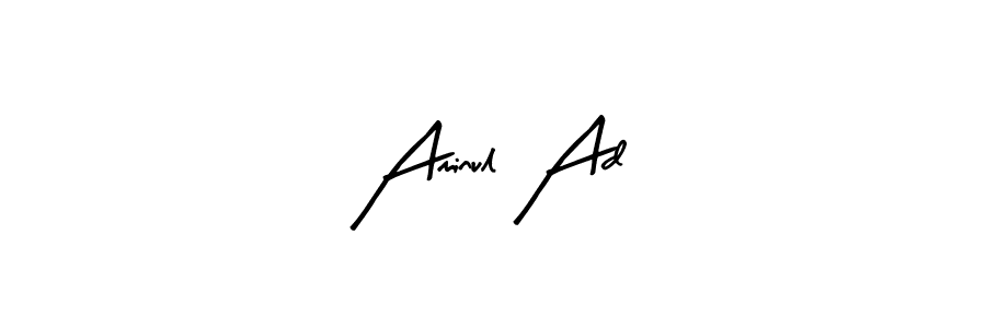 Make a beautiful signature design for name Aminul Ad. With this signature (Arty Signature) style, you can create a handwritten signature for free. Aminul Ad signature style 8 images and pictures png