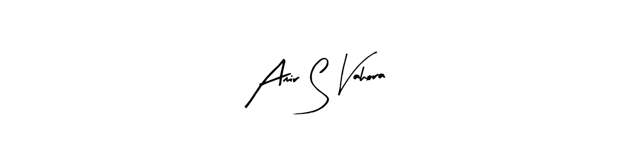 You should practise on your own different ways (Arty Signature) to write your name (Amir S Vahora) in signature. don't let someone else do it for you. Amir S Vahora signature style 8 images and pictures png