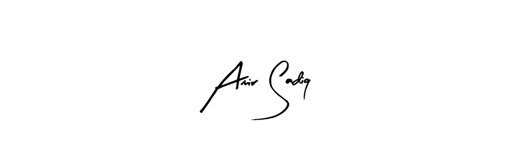 How to make Amir Sadiq signature? Arty Signature is a professional autograph style. Create handwritten signature for Amir Sadiq name. Amir Sadiq signature style 8 images and pictures png