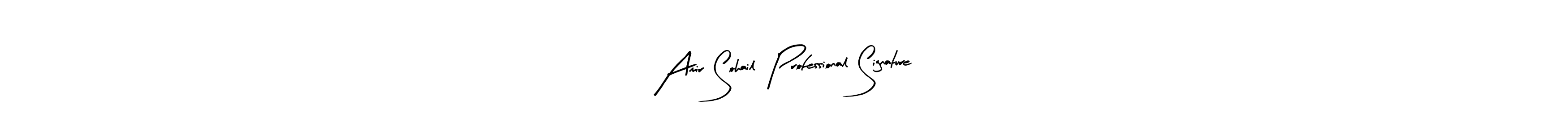 It looks lik you need a new signature style for name Amir Sohail  Professional Signature. Design unique handwritten (Arty Signature) signature with our free signature maker in just a few clicks. Amir Sohail  Professional Signature signature style 8 images and pictures png