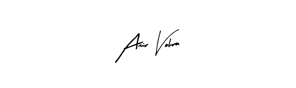 Once you've used our free online signature maker to create your best signature Arty Signature style, it's time to enjoy all of the benefits that Amir Vohra name signing documents. Amir Vohra signature style 8 images and pictures png