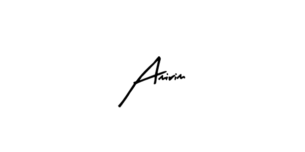 Use a signature maker to create a handwritten signature online. With this signature software, you can design (Arty Signature) your own signature for name Amirim. Amirim signature style 8 images and pictures png