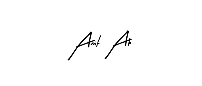 Also You can easily find your signature by using the search form. We will create Amit Ak name handwritten signature images for you free of cost using Arty Signature sign style. Amit Ak signature style 8 images and pictures png