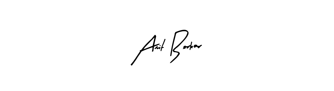 Use a signature maker to create a handwritten signature online. With this signature software, you can design (Arty Signature) your own signature for name Amit Borkar. Amit Borkar signature style 8 images and pictures png