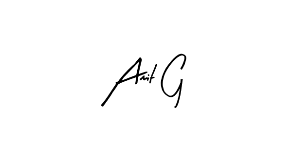 Also You can easily find your signature by using the search form. We will create Amit G name handwritten signature images for you free of cost using Arty Signature sign style. Amit G signature style 8 images and pictures png
