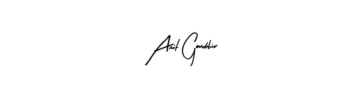 Make a beautiful signature design for name Amit Gambhir. Use this online signature maker to create a handwritten signature for free. Amit Gambhir signature style 8 images and pictures png