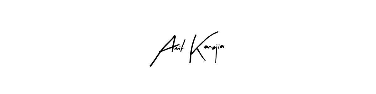 Make a beautiful signature design for name Amit Kanojia. With this signature (Arty Signature) style, you can create a handwritten signature for free. Amit Kanojia signature style 8 images and pictures png
