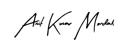 Get inspired by this graceful Arty Signature signature style for name Amit Kumar Mondal. Smooth loops and balanced proportions for everyday use. Amit Kumar Mondal signature style 8 images and pictures png