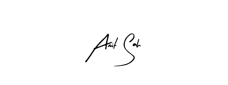 Similarly Arty Signature is the best handwritten signature design. Signature creator online .You can use it as an online autograph creator for name Amit Sah. Amit Sah signature style 8 images and pictures png