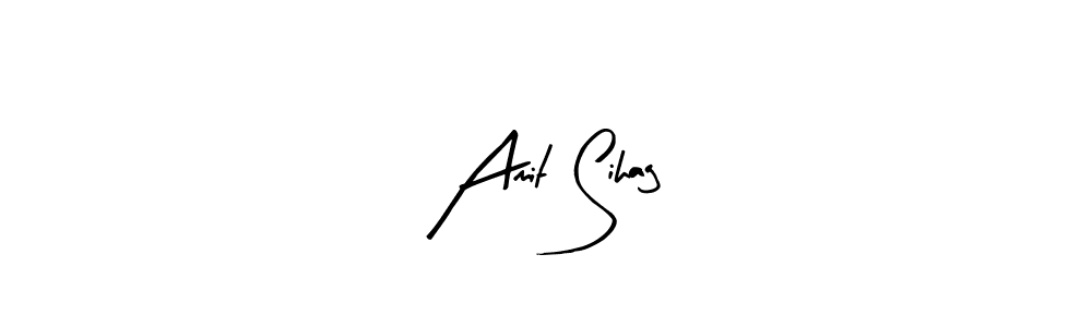 Similarly Arty Signature is the best handwritten signature design. Signature creator online .You can use it as an online autograph creator for name Amit Sihag. Amit Sihag signature style 8 images and pictures png