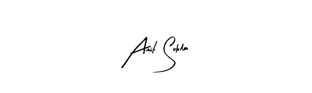 Arty Signature is a professional signature style that is perfect for those who want to add a touch of class to their signature. It is also a great choice for those who want to make their signature more unique. Get Amit Sukla name to fancy signature for free. Amit Sukla signature style 8 images and pictures png