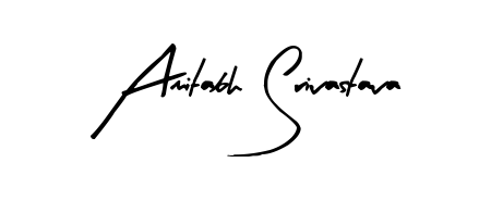The best way (Arty Signature) to make a short signature is to pick only two or three words in your name. For converting this name Amitabh Srivastava. Amitabh Srivastava signature style 8 images and pictures png