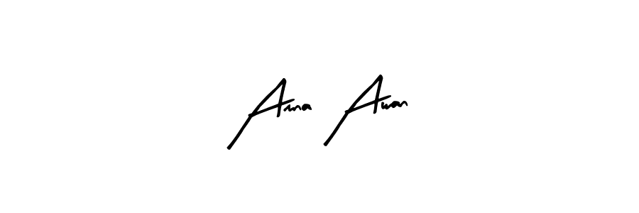 Use a signature maker to create a handwritten signature online. With this signature software, you can design (Arty Signature) your own signature for name Amna Awan. Amna Awan signature style 8 images and pictures png