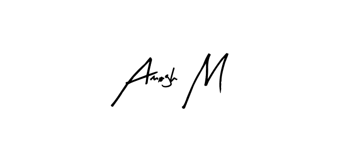 You should practise on your own different ways (Arty Signature) to write your name (Amogh M) in signature. don't let someone else do it for you. Amogh M signature style 8 images and pictures png