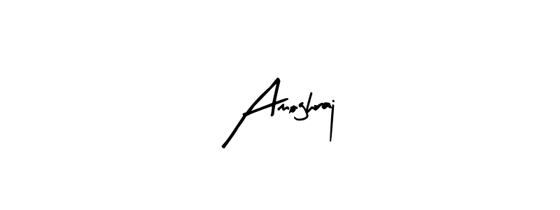 Make a beautiful signature design for name Amoghraj. With this signature (Arty Signature) style, you can create a handwritten signature for free. Amoghraj signature style 8 images and pictures png