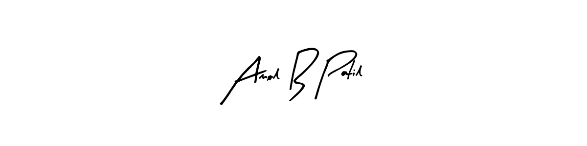 How to make Amol B Patil signature? Arty Signature is a professional autograph style. Create handwritten signature for Amol B Patil name. Amol B Patil signature style 8 images and pictures png