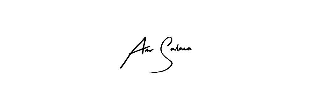 Make a beautiful signature design for name Amr Salama. Use this online signature maker to create a handwritten signature for free. Amr Salama signature style 8 images and pictures png