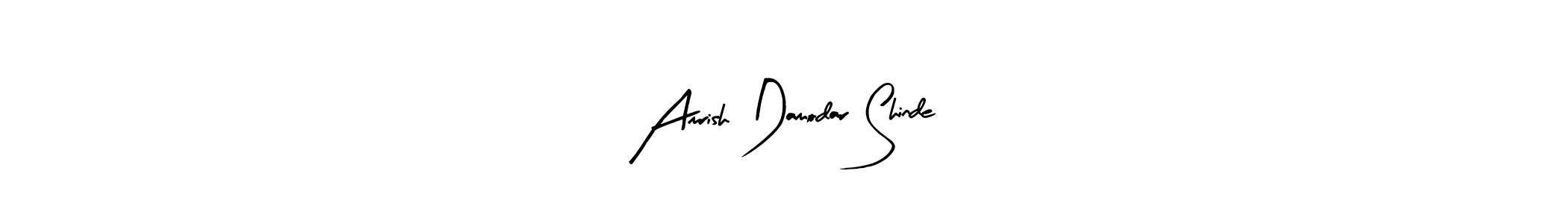 Amrish Damodar Shinde stylish signature style. Best Handwritten Sign (Arty Signature) for my name. Handwritten Signature Collection Ideas for my name Amrish Damodar Shinde. Amrish Damodar Shinde signature style 8 images and pictures png