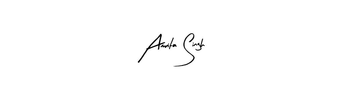 Use a signature maker to create a handwritten signature online. With this signature software, you can design (Arty Signature) your own signature for name Amrita Singh. Amrita Singh signature style 8 images and pictures png