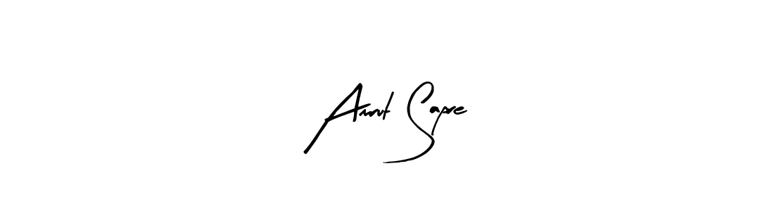 How to make Amrut Sapre signature? Arty Signature is a professional autograph style. Create handwritten signature for Amrut Sapre name. Amrut Sapre signature style 8 images and pictures png