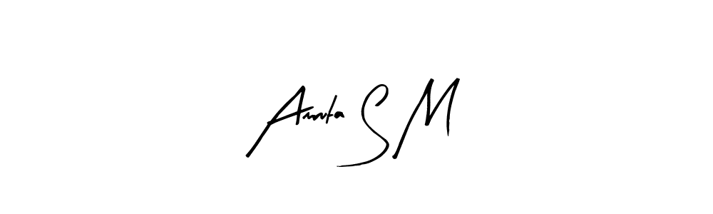if you are searching for the best signature style for your name Amruta S M. so please give up your signature search. here we have designed multiple signature styles  using Arty Signature. Amruta S M signature style 8 images and pictures png
