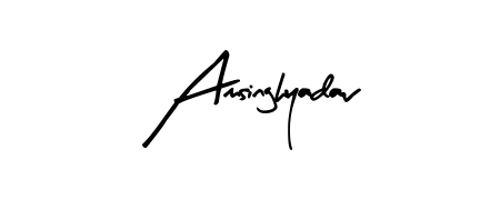This is the best signature style for the Amsinghyadav name. Also you like these signature font (Arty Signature). Mix name signature. Amsinghyadav signature style 8 images and pictures png