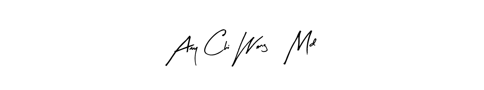 How to make Amy Chi Wong, Md signature? Arty Signature is a professional autograph style. Create handwritten signature for Amy Chi Wong, Md name. Amy Chi Wong, Md signature style 8 images and pictures png