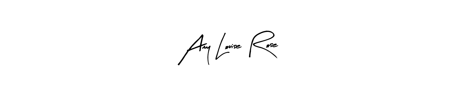 Arty Signature is a professional signature style that is perfect for those who want to add a touch of class to their signature. It is also a great choice for those who want to make their signature more unique. Get Amy Louise Rose name to fancy signature for free. Amy Louise Rose signature style 8 images and pictures png