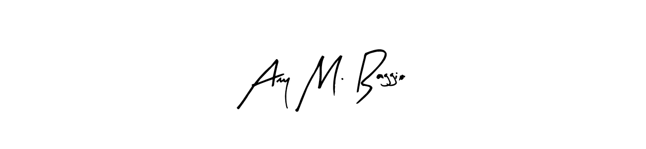 How to make Amy M. Baggio signature? Arty Signature is a professional autograph style. Create handwritten signature for Amy M. Baggio name. Amy M. Baggio signature style 8 images and pictures png