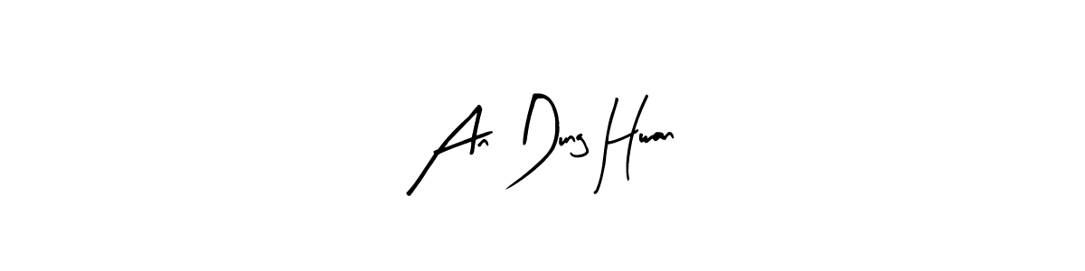 Use a signature maker to create a handwritten signature online. With this signature software, you can design (Arty Signature) your own signature for name An Dung Hwan. An Dung Hwan signature style 8 images and pictures png