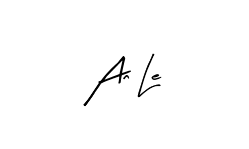 Design your own signature with our free online signature maker. With this signature software, you can create a handwritten (Arty Signature) signature for name An Le. An Le signature style 8 images and pictures png