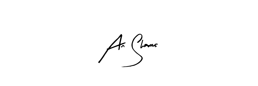 Make a beautiful signature design for name An Sharms. Use this online signature maker to create a handwritten signature for free. An Sharms signature style 8 images and pictures png