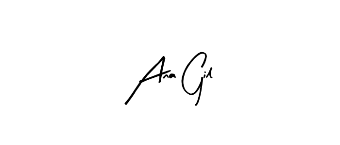 Also You can easily find your signature by using the search form. We will create Ana Gil name handwritten signature images for you free of cost using Arty Signature sign style. Ana Gil signature style 8 images and pictures png