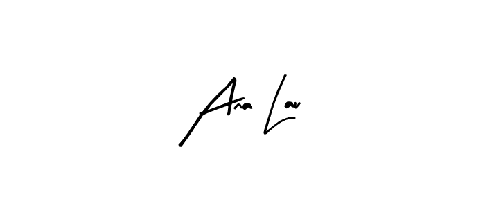 Similarly Arty Signature is the best handwritten signature design. Signature creator online .You can use it as an online autograph creator for name Ana Lau. Ana Lau signature style 8 images and pictures png