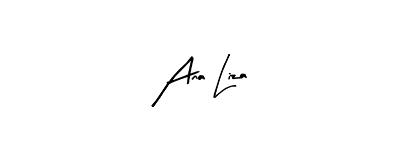 if you are searching for the best signature style for your name Ana Liza. so please give up your signature search. here we have designed multiple signature styles  using Arty Signature. Ana Liza signature style 8 images and pictures png