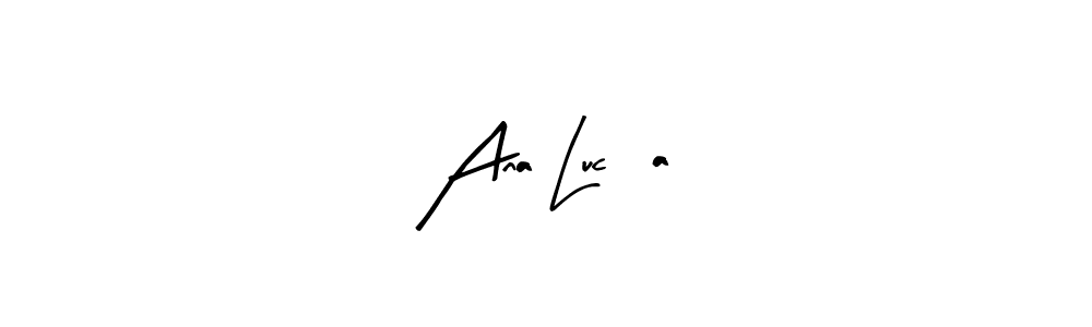 if you are searching for the best signature style for your name Ana Lucía. so please give up your signature search. here we have designed multiple signature styles  using Arty Signature. Ana Lucía signature style 8 images and pictures png