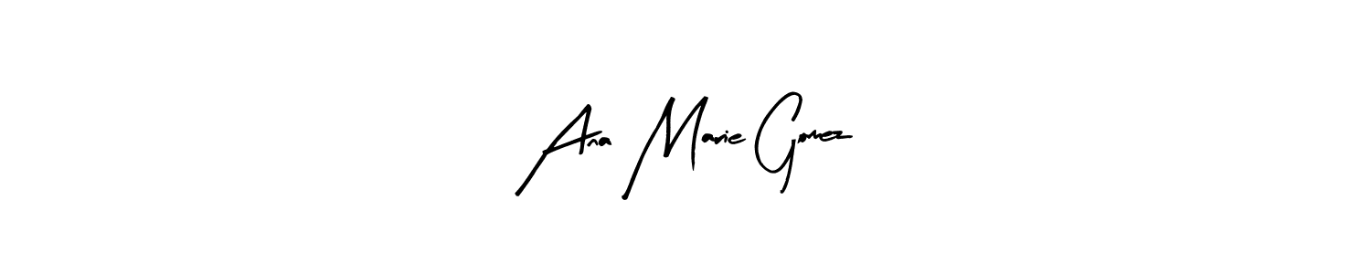 It looks lik you need a new signature style for name Ana Marie Gomez. Design unique handwritten (Arty Signature) signature with our free signature maker in just a few clicks. Ana Marie Gomez signature style 8 images and pictures png