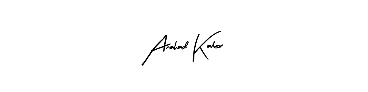 This is the best signature style for the Anahad Kaler name. Also you like these signature font (Arty Signature). Mix name signature. Anahad Kaler signature style 8 images and pictures png