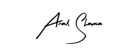 The Arty Signature lettering style adds unique flourish to name Anal Sharma. Stand out with a custom digital autograph made in seconds. Anal Sharma signature style 8 images and pictures png